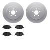 4502-99188 Geospec Brake Rotors w/5000 Advanced Brake Pads Kit, 2013-2019 Ford/Lincoln/Mercury/Mazda, Position: Rear - image 1