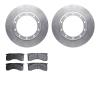 4502-99205 Geospec Brake Rotors w/5000 Advanced Brake Pads Kit, Fits Select Multiple Makes/Models, Position: Rear, Front - image 1