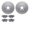 4502-99206 Geospec Brake Rotors w/5000 Advanced Brake Pads Kit, 2013-2020 Ford/Lincoln/Mercury/Mazda, Position: Front - image 1
