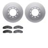 4502-99211 Geospec Brake Rotors w/5000 Advanced Brake Pads Kit, Fits Select Ford/Lincoln/Mercury/Mazda, Position: Front - image 1