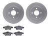4502-99223 Geospec Brake Rotors w/5000 Advanced Brake Pads Kit, Fits Select Ford/Lincoln/Mercury/Mazda, Position: Rear - image 1