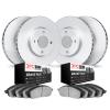 4504-76017 Geospec Brake Rotors w/5000 Advanced Brake Pads Kit, 2000-2005 Lexus/Toyota/Scion, Position: Front and Rear - image 1