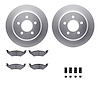 4512-40118 Geospec Brake Rotors w/5000 Advanced Brake Pads Kit & Hardware, 1997-2000 Mopar, Position: Rear - image 1