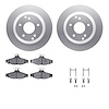 4512-47066 Geospec Brake Rotors w/5000 Advanced Brake Pads Kit & Hardware, 1988-1996 GM, Position: Rear - image 1