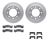 4512-48111 Geospec Brake Rotors w/5000 Advanced Brake Pads Kit & Hardware, 1999-2017 GM, Position: Front - image 1