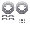 4512-48119 Geospec Brake Rotors w/5000 Advanced Brake Pads Kit & Hardware, 2003-2008 GM, Position: Rear - image 1