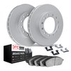 4512-48152 Geospec Brake Rotors w/5000 Advanced Brake Pads Kit & Hardware, 1999-2015 GM, Position: Front - image 2