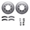 4512-48327 Geospec Brake Rotors w/5000 Advanced Brake Pads Kit & Hardware, 2018-2020 GM, Position: Rear - image 1
