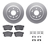 4512-58032 Geospec Brake Rotors w/5000 Advanced Brake Pads Kit & Hardware, 2004-2008 Acura/Honda, Position: Rear - image 1