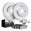 4512-59107 Geospec Brake Rotors w/5000 Advanced Brake Pads Kit & Hardware, 2009-2014 Acura/Honda, Position: Front - image 2