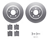 4512-63136 Geospec Brake Rotors w/5000 Advanced Brake Pads Kit & Hardware, 1996-2011 Mercedes-Benz, Position: Rear - image 1