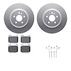 4512-63211 Geospec Brake Rotors w/5000 Advanced Brake Pads Kit & Hardware, 2000-2005 Mercedes-Benz, Position: Rear - image 1