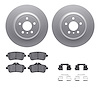 4512-63228 Geospec Brake Rotors w/5000 Advanced Brake Pads Kit & Hardware, 2012-2018 Mercedes-Benz, Position: Rear - image 1