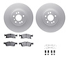 4512-63231 Geospec Brake Rotors w/5000 Advanced Brake Pads Kit & Hardware, 2012-2018 Mercedes-Benz, Position: Front - image 1