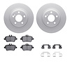 4512-63242 Geospec Brake Rotors w/5000 Advanced Brake Pads Kit & Hardware, 2014-2015 Mercedes-Benz, Position: Rear - image 1