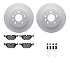 4512-65030 Geospec Brake Rotors w/5000 Advanced Brake Pads Kit & Hardware, 1999-2010 GM, Position: Rear - image 1