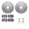 4512-75044 Geospec Brake Rotors w/5000 Advanced Brake Pads Kit & Hardware, 2001-2006 Lexus/Toyota/Scion, Position: Front - image 1