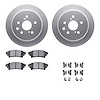 4512-75049 Geospec Brake Rotors w/5000 Advanced Brake Pads Kit & Hardware, 2014-2015 Lexus/Toyota/Scion, Position: Rear - image 1