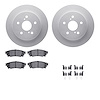4512-75056 Geospec Brake Rotors w/5000 Advanced Brake Pads Kit & Hardware, 2015-2021 Lexus/Toyota/Scion, Position: Rear - image 1
