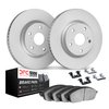 4512-76096 Geospec Brake Rotors w/5000 Advanced Brake Pads Kit & Hardware, 1997-2001 Lexus/Toyota/Scion, Position: Front - image 2