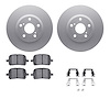 4512-76108 Geospec Brake Rotors w/5000 Advanced Brake Pads Kit & Hardware, 1999-2001 Lexus/Toyota/Scion, Position: Front - image 1