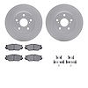 4512-76129 Geospec Brake Rotors w/5000 Advanced Brake Pads Kit & Hardware, 2006-2015 Lexus/Toyota/Scion, Position: Front - image 1