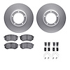 4512-76163 Geospec Brake Rotors w/5000 Advanced Brake Pads Kit & Hardware, 1995-2004 Lexus/Toyota/Scion, Position: Front - image 1