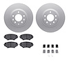 4512-80069 Geospec Brake Rotors w/5000 Advanced Brake Pads Kit & Hardware, 2004-2008 Ford/Lincoln/Mercury/Mazda, Position: Front - image 1