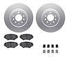 4512-80070 Geospec Brake Rotors w/5000 Advanced Brake Pads Kit & Hardware, 2004-2011 Ford/Lincoln/Mercury/Mazda, Position: Front - image 1