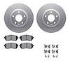 4512-80100 Geospec Brake Rotors w/5000 Advanced Brake Pads Kit & Hardware, 2014-2015 Ford/Lincoln/Mercury/Mazda, Position: Front - image 1