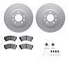 4512-99041 Geospec Brake Rotors w/5000 Advanced Brake Pads Kit & Hardware, 2006-2012 Ford/Lincoln/Mercury/Mazda, Position: Front - image 1