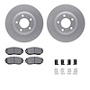 4512-99091 Geospec Brake Rotors w/5000 Advanced Brake Pads Kit & Hardware, 2007-2008 Ford/Lincoln/Mercury/Mazda, Position: Front - image 1