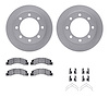 4512-99130 Geospec Brake Rotors w/5000 Advanced Brake Pads Kit & Hardware, 1999-1999 Ford/Lincoln/Mercury/Mazda, Position: Front - image 1