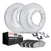 4512-99134 Geospec Brake Rotors w/5000 Advanced Brake Pads Kit & Hardware, 2017-2019 Ford/Lincoln/Mercury/Mazda, Position: Rear - image 2