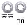 4512-99142 Geospec Brake Rotors w/5000 Advanced Brake Pads Kit & Hardware, 1999-2007 Ford/Lincoln/Mercury/Mazda, Position: Rear - image 1