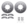 4512-99153 Geospec Brake Rotors w/5000 Advanced Brake Pads Kit & Hardware, 1999-2005 Ford/Lincoln/Mercury/Mazda, Position: Front - image 1