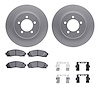 4512-99161 Geospec Brake Rotors w/5000 Advanced Brake Pads Kit & Hardware, 2002-2005 Ford/Lincoln/Mercury/Mazda, Position: Front - image 1