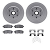 4512-99167 Geospec Brake Rotors w/5000 Advanced Brake Pads Kit & Hardware, 2004-2008 Ford/Lincoln/Mercury/Mazda, Position: Front - image 1
