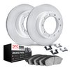 4512-99232 Geospec Brake Rotors w/5000 Advanced Brake Pads Kit & Hardware, Fits Select Multiple Makes/Models, Position: Front, R - image 2
