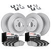 4514-31012 Geospec Brake Rotors w/5000 Advanced Brake Pads Kit & Hardware, 1995-1998 BMW, Position: Front and Rear - image 1