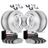 4514-54306 Geospec Brake Rotors w/5000 Advanced Brake Pads Kit & Hardware, Fits Select Ford/Lincoln/Mercury/Mazda, Position: Fro - image 1