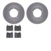 4602-02001 Geospec Brake Rotors w/5000 Euro Ceramic Brake Pads Kit, 1976-1976 Porsche, Position: Front - image 1