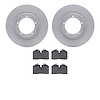 4602-02006 Geospec Brake Rotors w/5000 Euro Ceramic Brake Pads Kit, 1986-1986 Porsche, Position: Front - image 1