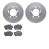 4602-02008 Geospec Brake Rotors w/5000 Euro Ceramic Brake Pads Kit, 1997-2004 Porsche, Position: Front - image 1