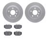 4602-11001 Geospec Brake Rotors w/5000 Euro Ceramic Brake Pads Kit, 1994-2004 Land Rover, Position: Rear - image 1