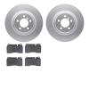 4602-11011 Geospec Brake Rotors w/5000 Euro Ceramic Brake Pads Kit, 2006-2009 Land Rover, Position: Front - image 1