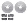 4602-11019 Geospec Brake Rotors w/5000 Euro Ceramic Brake Pads Kit, 2010-2017 Land Rover, Position: Front - image 1