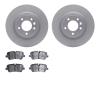 4602-11029 Geospec Brake Rotors w/5000 Euro Ceramic Brake Pads Kit, 2018-2020 Land Rover, Position: Rear - image 1