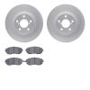 4602-13001 Geospec Brake Rotors w/5000 Euro Ceramic Brake Pads Kit, 2002-2010 GM, Position: Front - image 1