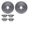 4602-20026 Geospec Brake Rotors w/5000 Euro Ceramic Brake Pads Kit, Fits Select Jaguar, Position: Rear - image 1